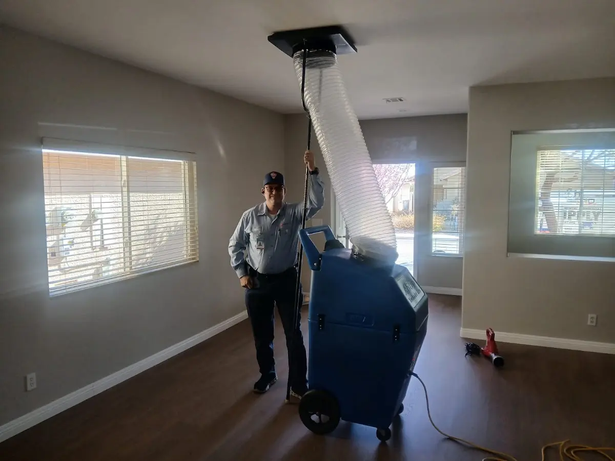 Professional Dryer Vent Cleaning work inside a Emporia home